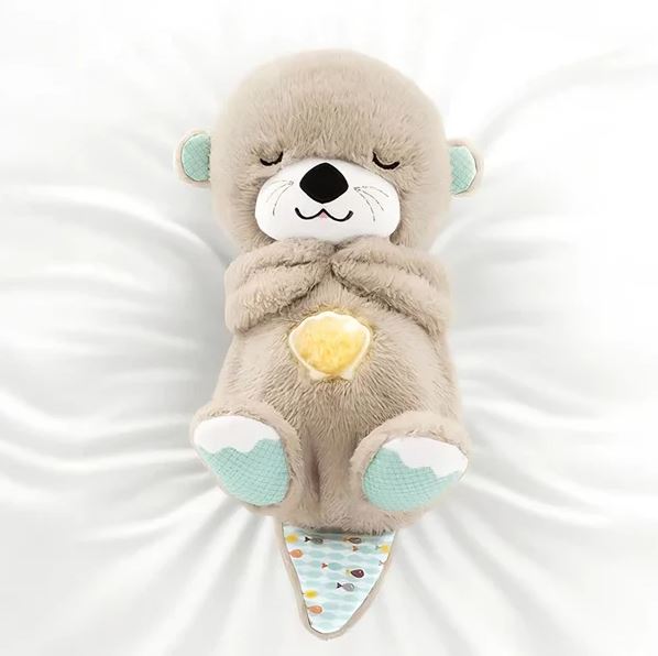 Breathing Teddy Bear with Soothing Music, Comfort Plush