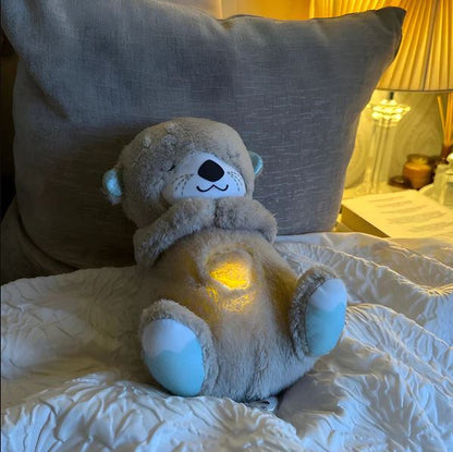 Breathing Teddy Bear with Soothing Music, Comfort Plush