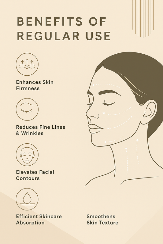 Auralane FaceLift Pro | Skin Lift Device | LED Powered Face Massager