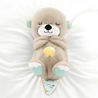 Breathing Teddy Bear with Soothing Music, Comfort Plush